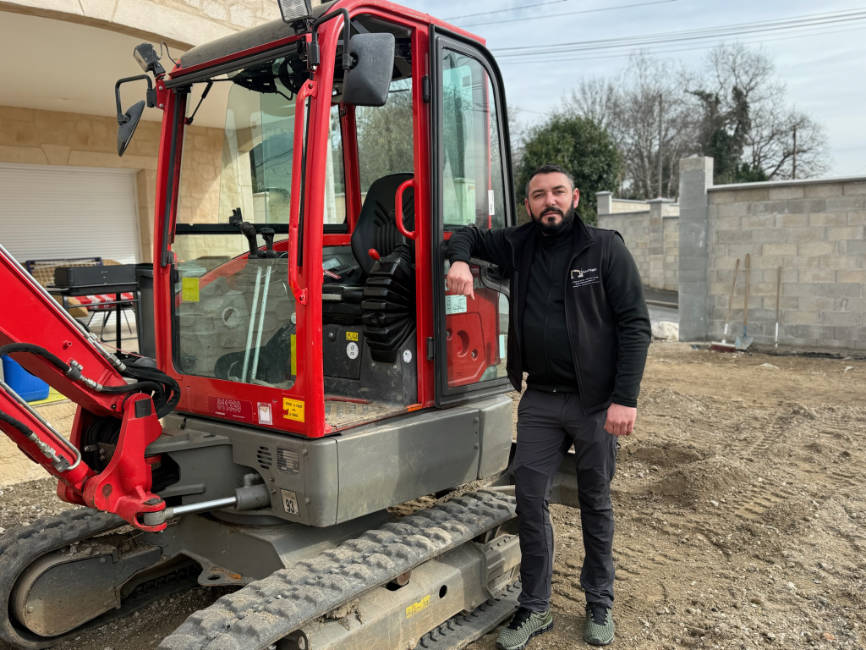 Gauthier Terrassement, artisan terrassier dans l'Essonne, prêt à intervenir