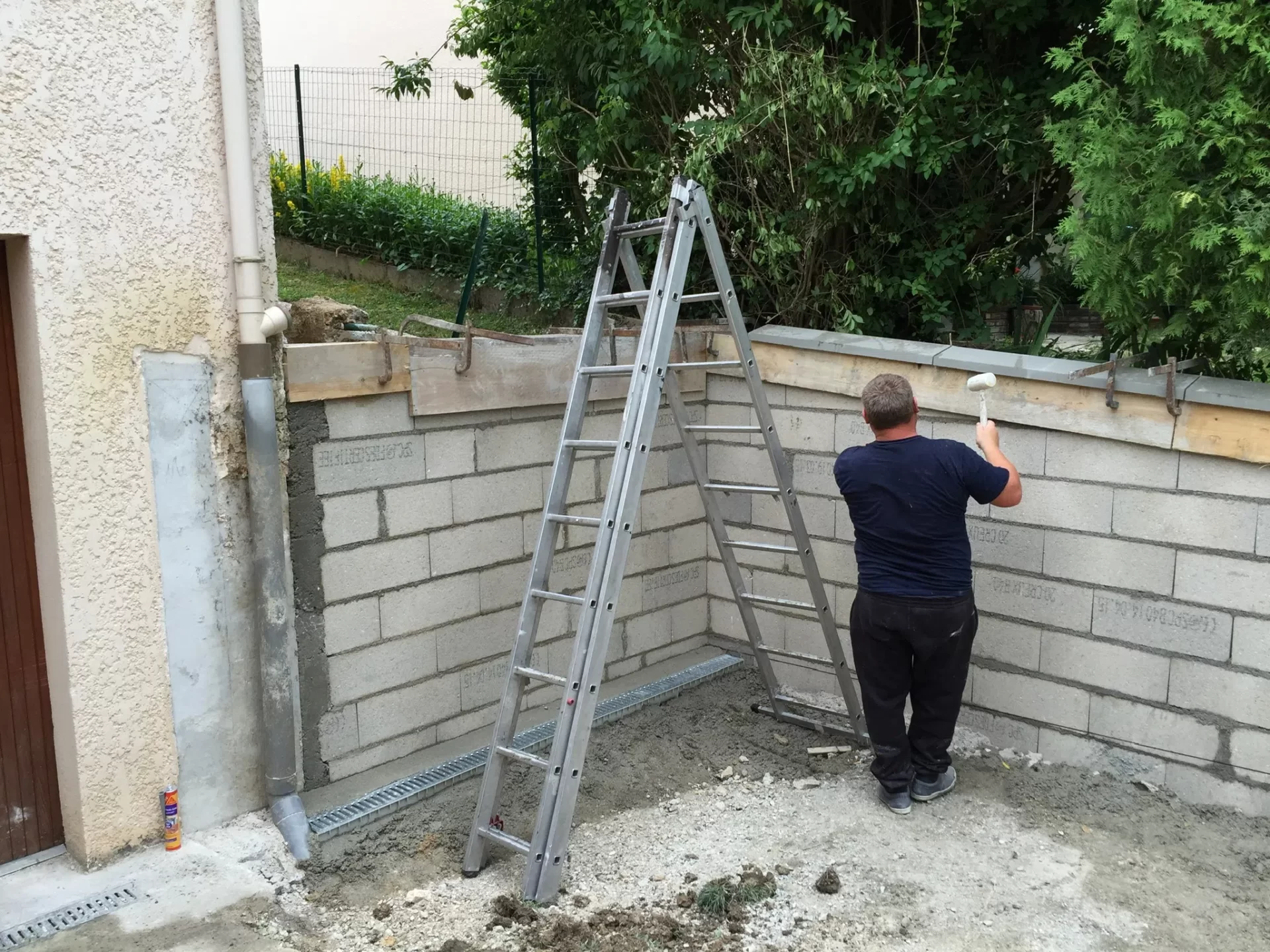 Maçonnerie dans l'Essonne par Gauthier Terrassement