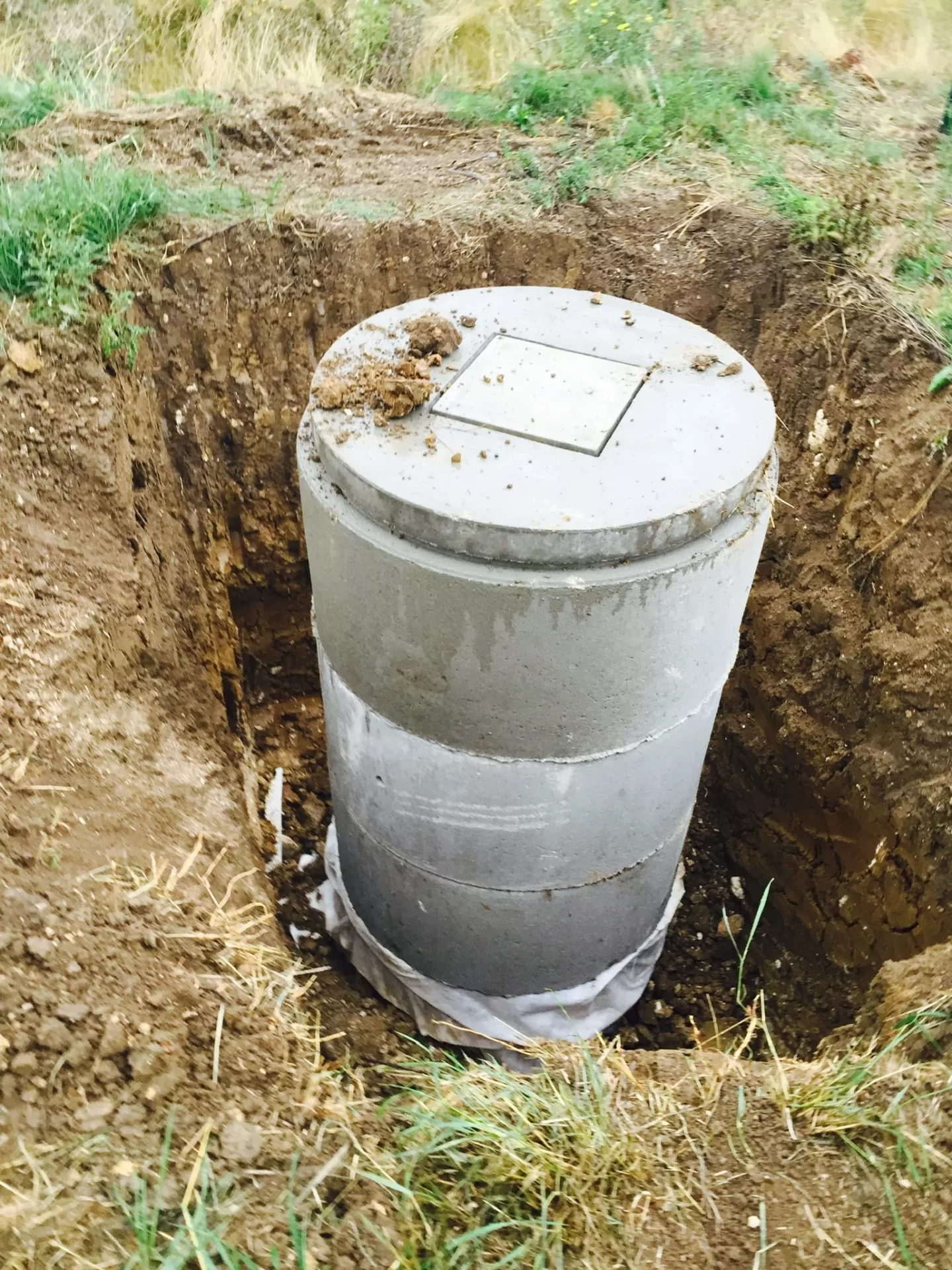 Assainissement de terrain dans l'Essonne par Gauthier Terrassement